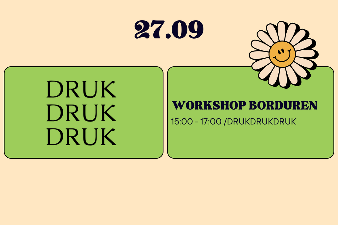 Borduren met Drukdrukdruk